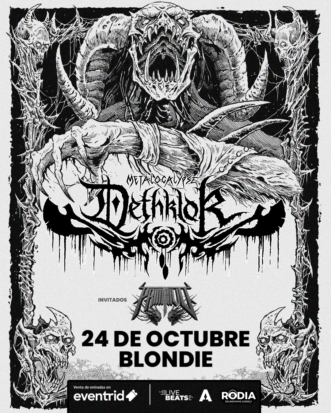 Dethklok: La brutalidad de Metalocalypse cobra vida